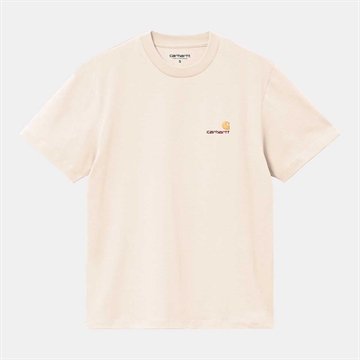 Carhartt WIP T-shirt American Script W Moonbeam